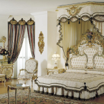 Pelmet combiné pour la chambre classique