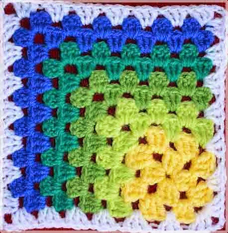 Carré motif de grand-mère
