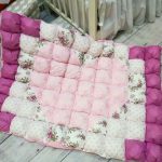 Petite couverture guimauve à motifs de coeur