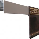 Cornisa metal cerrada