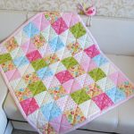 Douce couverture princesse patchwork