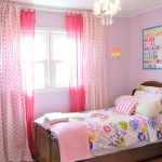 Rideaux rose doux pour les chambres girly