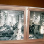 Store enrouleur avec motif photo City