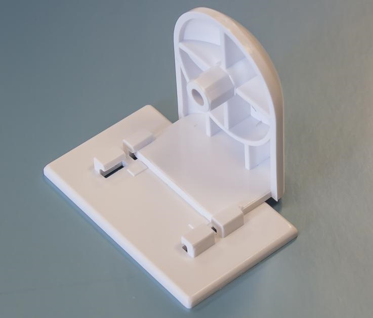 Fixação do suporte do obturador ao local de instalação