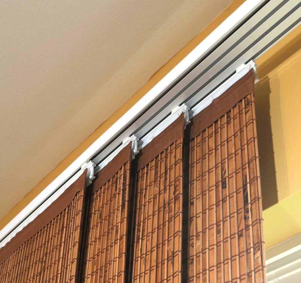 Tendine di bambù scorrevoli per balcone o loggia