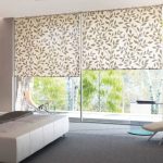 Volets roulants larges pour la chambre à coucher avec fenêtres panoramiques