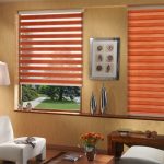 Zebra perdele Fabric Orange