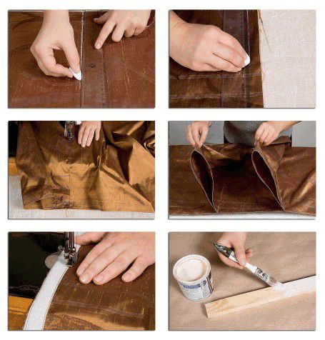 Modèle de coupe de tissu