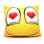 Oreiller anti-stress Amour sourire