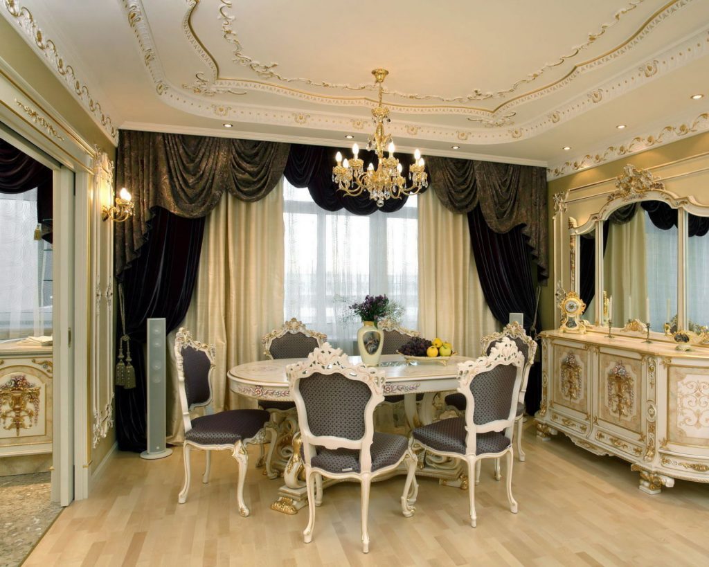 Coin salon de style classique