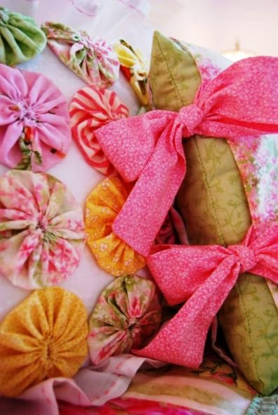 Coussin avec des arcs