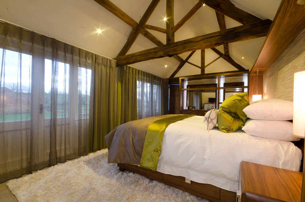 Ferme en bois dans la chambre
