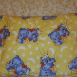 Taie d'oreiller pour enfants avec oursons