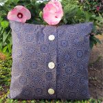 Coussin à boutons