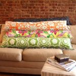 Coussins de forme inhabituelle - long et bas
