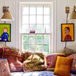 Coussins avec un design oriental inhabituel
