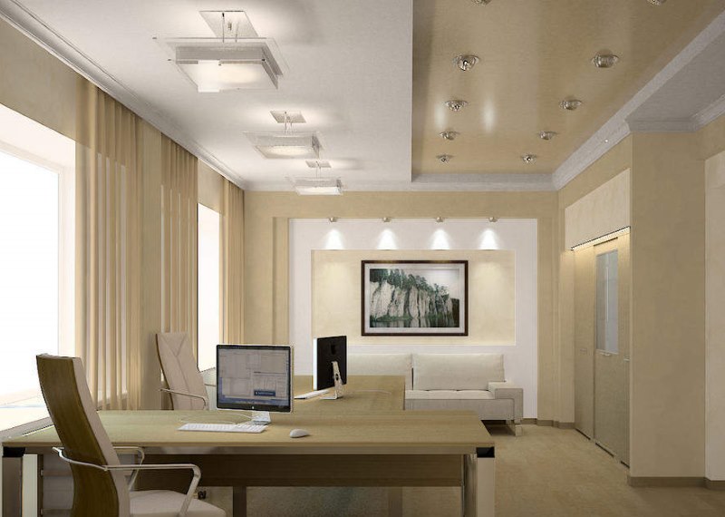 Design de réception en beige