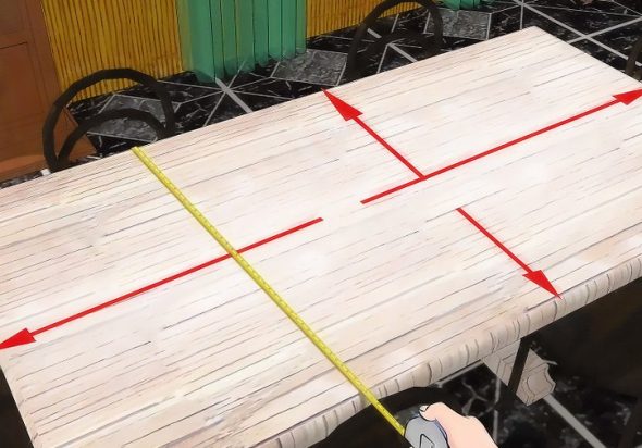 Taille de la table