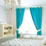 Conception de la chambre des enfants pour deux filles