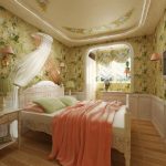 Papier peint dans la chambre