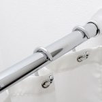 Rideau de douche à crochet brillant