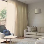 Salon confortable dans un style moderne