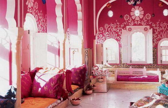 Salon de style indien