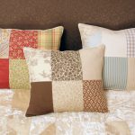 Patchwork Taie d'oreiller