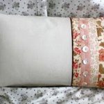 Belle oreiller de bricolage rectangulaire
