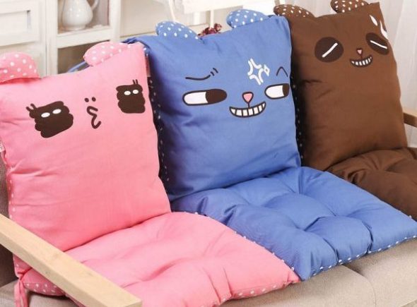 Coussin de sarrasin pour s'asseoir