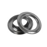 Passe-fils rond en chrome