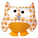 Hibou mignon - oreiller anti-stress