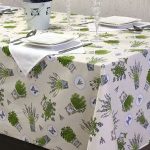 Nappe insolite en pots