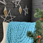 Plaid Turquoise Grand Mérinos