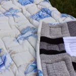 Couverture de couverture de vieux chandails