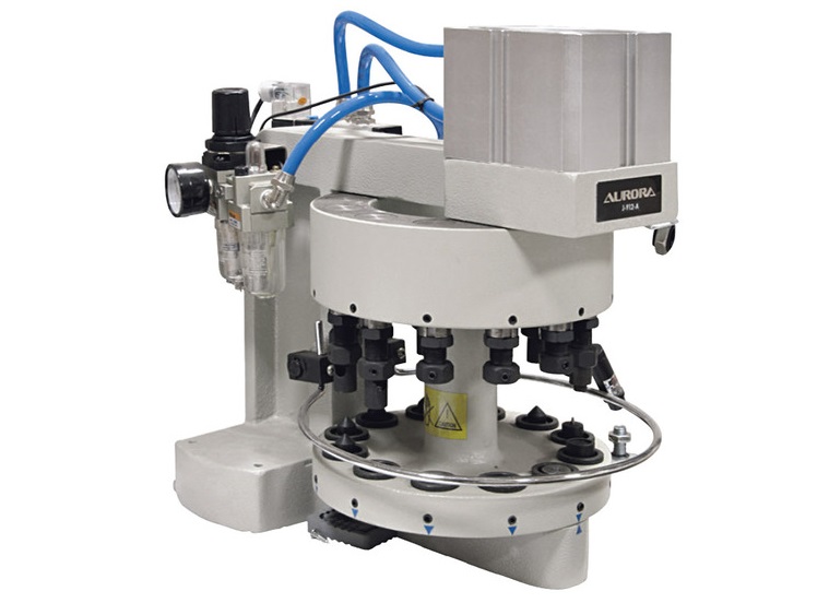 Universal pneumatic press AURORA J-912-A for working with fittings