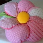 Coussin de fleurs à faire soi-même