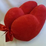 Oreiller double coeur