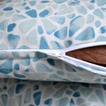 Oreiller avec fermeture éclair pour une utilisation pratique