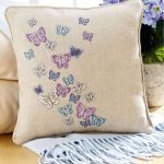 Coussin papillon pour la décoration intérieure