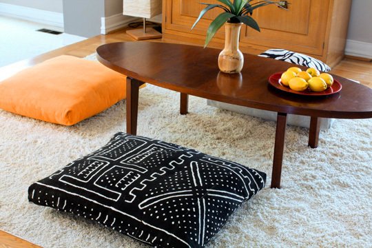 Grand coussin de sol