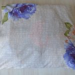 Taie d'oreiller simple de calicot grossier pour un ensemble de couchage