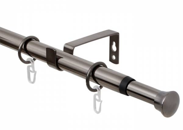 Tringle à mur avec barre coulissante