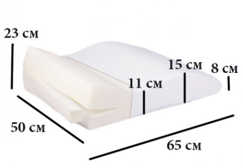 Dimensions du coussinet