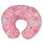 Coussin d'allaitement rose