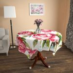 Nappe de pivoine rafraîchissant intérieur de salon