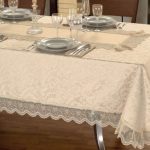La nappe est la décoration de n'importe quelle table