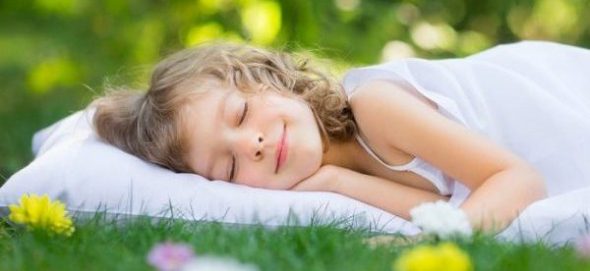Oreiller de sarrasin pour les enfants