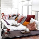 Coussins confortables pour s'asseoir sur le sol