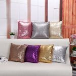 Taies d'oreiller lumineuses et belles avec des strass